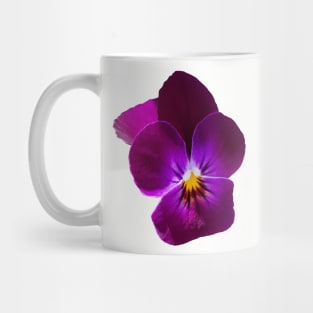 Purple Violet Flower Mug